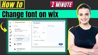 How to change font on wix 2024