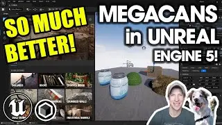 Using Megascans Assets in Unreal Engine 5 is SO MUCH BETTER!