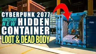 Cyberpunk 2077 Found NEW Secret Container with Loot & Story