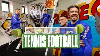 Kyle Walker & Conor Coady v Phil Foden & Jack Grealish Tennis Football Doubles 🎾| Inside Access