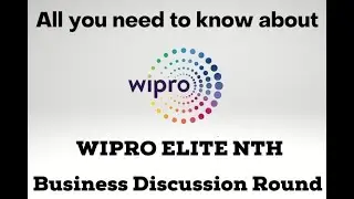 ORIENTATION PROGRAM ON BUSINESS EVALUATION ROUND-WIPRO