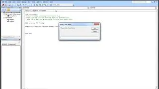 06) Microsoft Access Visual Basic Application  -  Input Box
