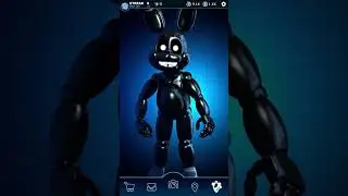 Black Rabbit Popgoes Animatronics in FNAF AR Workshop Animations