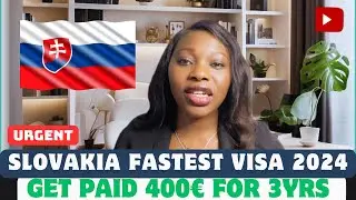 COME TO SLOVAKIA IN 4Weeks 🇸🇰 FASTEST VISA PATHWAY,NO SPONSORSHIP /Get 400€ Every month / Free study