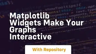 Matplotlib widgets make your graphs interactive