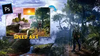 How to create an Epic world in #photoshop  | SERİNİN SON #speedart VİDEOSU