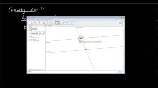 Geometry with Geogebra lesson 4 - the F rule (corresponding angles)