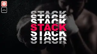 Split Typography Animation Like After Effect in Kinemaster