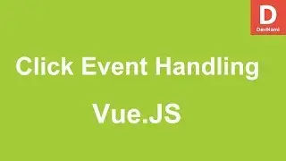 Vue.Js How to Click Event Handling