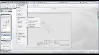 Aligning drawing views in SolidWorks