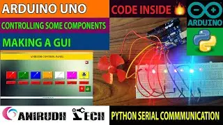 Controlling a bunch of components using Arduino and Python serial communication
