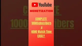 How to increase YouTube susbcribers #shorts #subscribers #youtube #monetization #growyourchannel