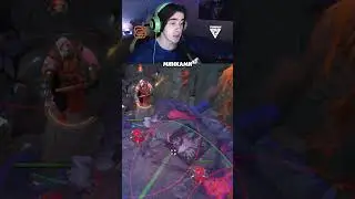Ловушка на фонтане: ВРАГ В ТИЛЬТЕ 😡 @TundraEsports  #dota2 #дота2