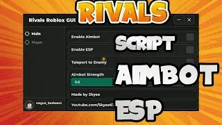 🔫 RIVALS Script | Aim Bot, Silent Aim, ESP