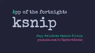 App of the fortnight: ksnip