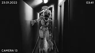 Заснял ЧИКА на СКРЫТЫЕ КАМЕРЫ *фнаф Чика с даркнет* fnaf security breach ! chica animatronic