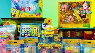 Unboxing and Review of SpongeBob SquarePants Toy Collection