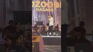 Konsertda ustozimiz Ozodbek Nazarbekov qo'shiqlaridan ijro qildik