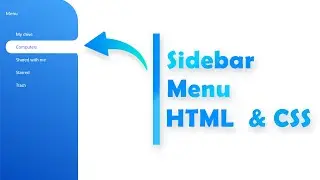 Responsive Sidebar Menu HTML and CSS  | Free Code