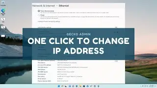 One Click To Change A Fixed IP Address To DHCP And Vice Versa On Windows 11