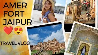 Amer Fort Jaipur | Jaipur Vlogs | Sheesh Mahal Jaipur| Amer Fort History | Travel Vlogs | Pink City