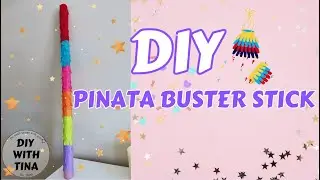 🪅🪄 DIY piñata buster stick | DIY piñata stick | How to make piñata buster stick