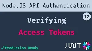 12. Verifyting an Access Token using a middleware | Node JS API Authentication