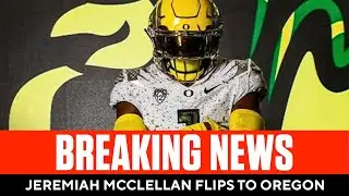 BREAKING: 4-star WR Jeremiah McClellan FLIPS from Ohio State to Oregon | Signing Day 2023