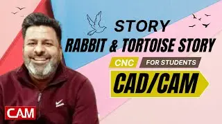 खरगोश और कछुआ की कहानी new version Story for cad cam cnc students| Rabbit & Tortoise story