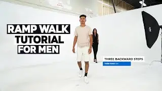 Male Model Ramp Walk Tutorial | How To Walk Like A Male Model On The Catwalk