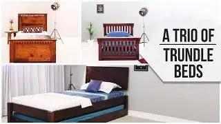 Trundle Bed : A Trio of Trundle Beds by woodenstreet.com