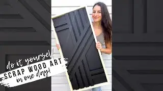 DIY WOOD ART (IN ONE WEEKEND)!