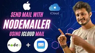 How to send emails with node.js nodemailer using iCloud Mail #nodejs #icloud #smtp