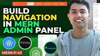 #43: Building Admin Page Layouts 👉 Nested Admin Routes & Outlet || Navbar with React Icons