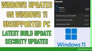 Checking for Updates on Windows 11 Unsupported PC - Build 22000.258 Security Cumulative Update