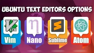 Ubuntu Text Editors Options