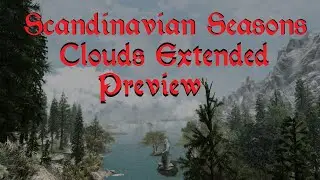 Skyrim Se - Scandinavian Seasons Clouds extended Preview