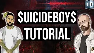 How to make (simple) dark beats like $uicideboy$ Tutorial