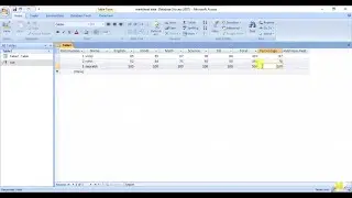 ms access me marksheet kaise banaye in Hindi | How to make Marksheet in MS Access in Hindi #msaccess