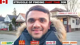 REALITY OF PART TIME JOB IN CANADA 2022 || INTERNATIONAL STUDENT IN CANADA || STRUGGLE IN CANADA ||