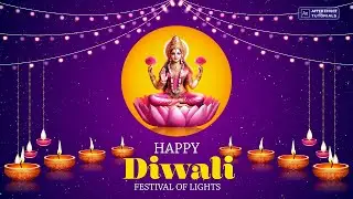 Diwali motion graphic video| Diwali after effects template | Diwali animation after effects tutorial