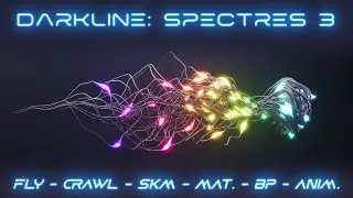 Darkline: the Spectre pack 3. a gorgeous character, monster, entity for #ue5 and up.
