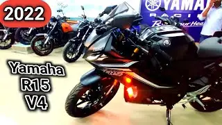 Yamaha R15 v4 (ABS) BS6 dark knight Full Complete Review with On Road price || Features || Mileage..
