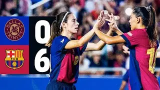 HIGHLIGHTS | DALLAS TRINITY FC 0 vs 6 FC BARCELONA | USA TOUR 2024