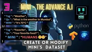 How to make Advance Jarvis using python || Part 3 || Create or Modify Personal A.I dataset