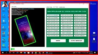 All OPPO REALME samsung Screen Lock Remove Tool 2022 ll New oppo/Realme QC SCREEN LOCK/FRP ONE CLICK