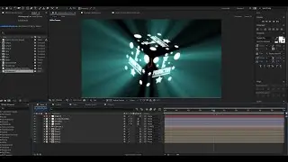 How to make 3D cube animation tutorial  after effect - No Plugins Required