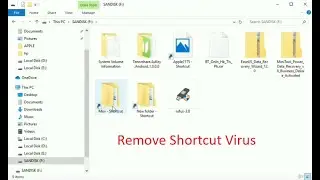 How to Remove Shortcut Virus from Pendrive using cmd Easily in 2020