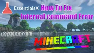 How To Fix Minecraft Server EssentialsX Spawn, Internal Command Error  | 1.17 (2021)