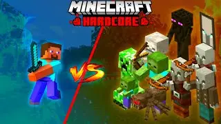 CAN I SURVIVE ON NIGHT IN HARD MODE? | MINECRAFT GAMEPLAY | MINECRAFT